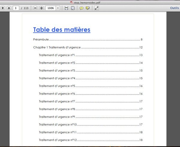 pour télécharger livre stop hemorroides gratuit